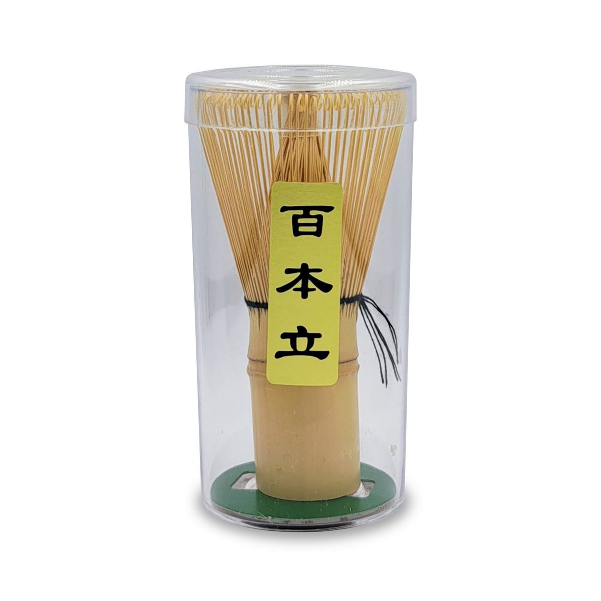 Matcha broom Chasen 100 bristles bamboo white / purple