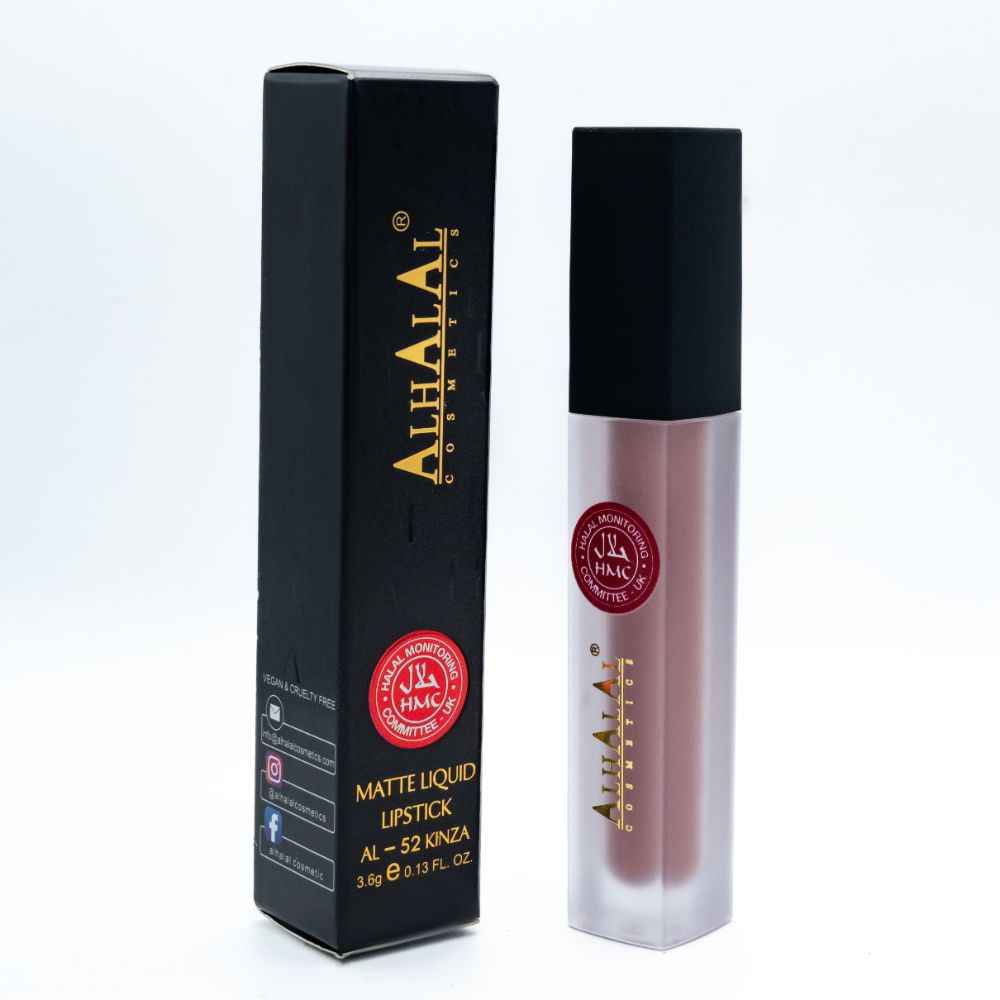 Lápiz labial marrón líquido de Kinza Al-52
