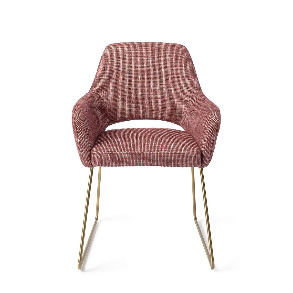 Jesper Home Yanai Dining Chair Slide Gold