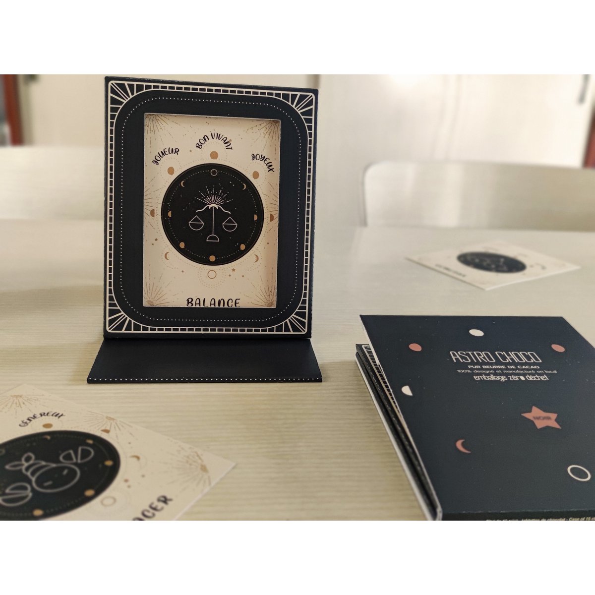 Astrologie etui 2 in 1 - dierenriemkaart + fotolijst