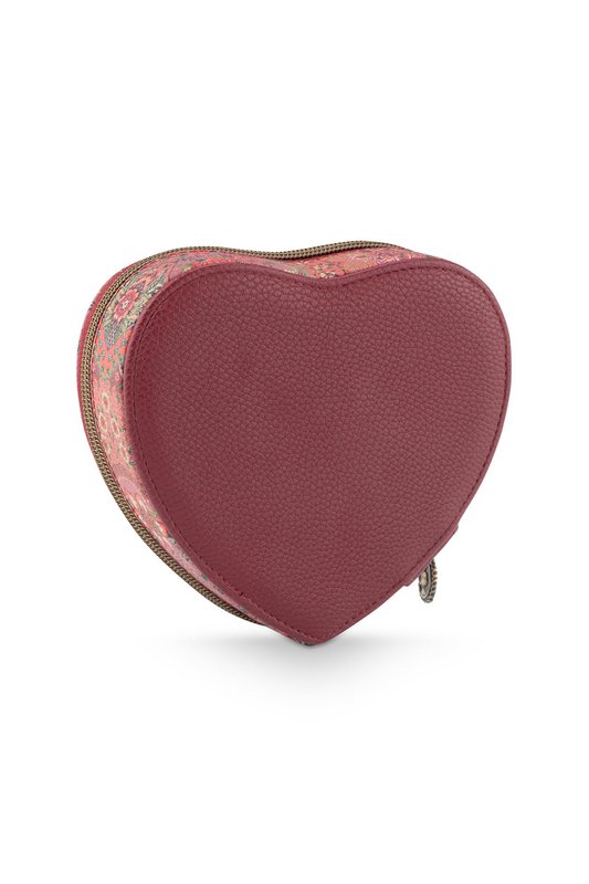 Carmel Jewellery Box Jabali Red 16x5x15cm