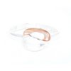 Metalen armband op elastiek