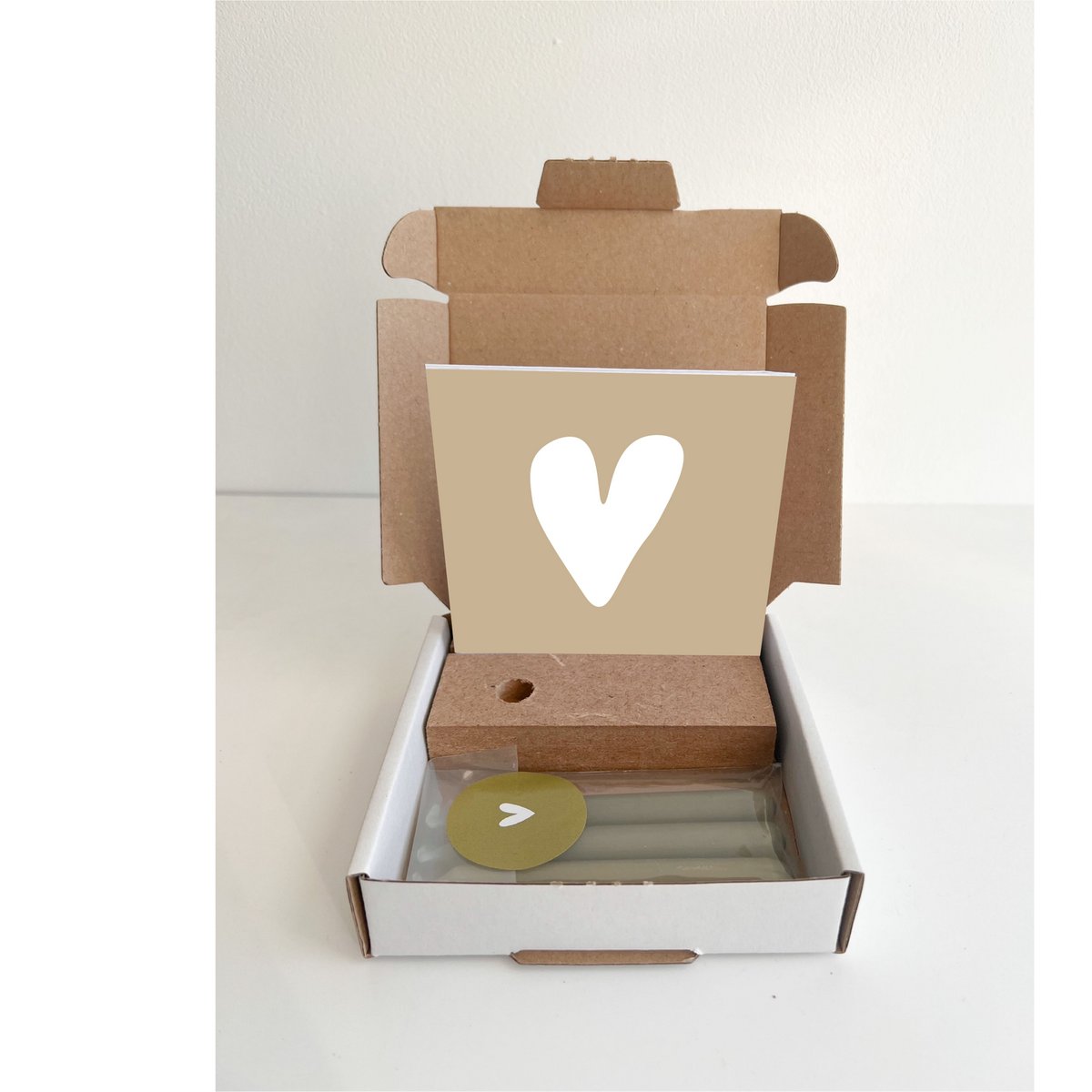 Giftbox maat S - Hart Camel