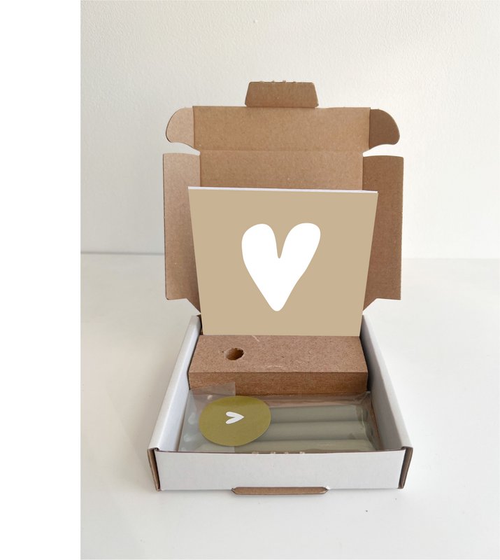 Giftbox maat S - Hart Camel