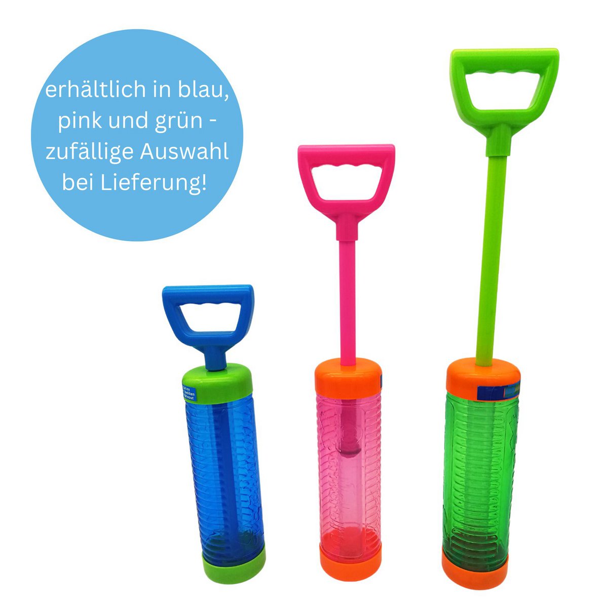 Pistolet na wodę Water Shooter 30 cm, rozpyla do 12 m, 3 kolory różne