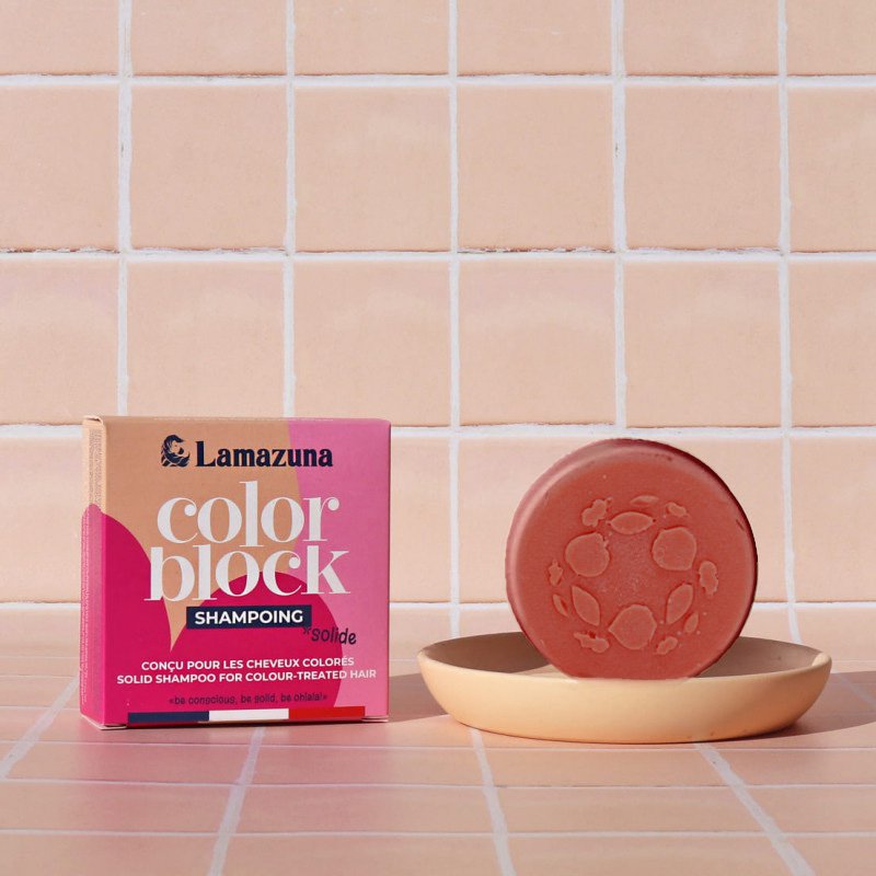 Shampoo for colored hair - Color Block - Cherry oil