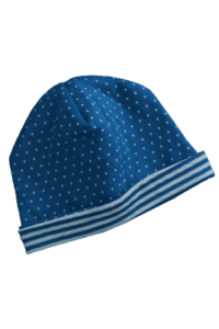 2652BW | Reversible hat - sapphire blue-natural white