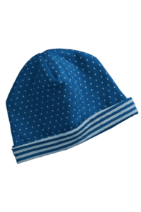 2652BW | Reversible hat - sapphire blue-natural white