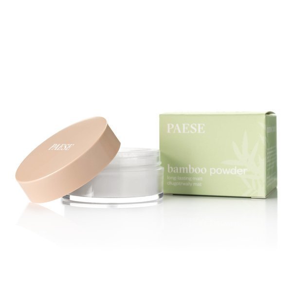 Puder bambusowo-jedwabny - 98% Naturalny - 30 ml - PAESE