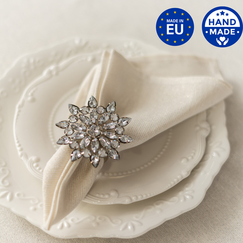 Festliche Serviette | Liso Crudo Oro