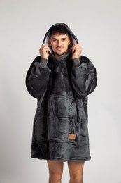 Vitapur - Manta sudadera + calcetines - Gris