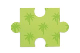 Contour Puzzel - Krokodil