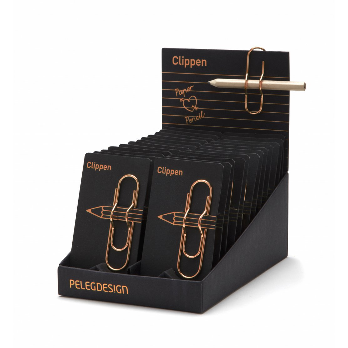 Peleg Design Paperclip Clips - Rosé Gold