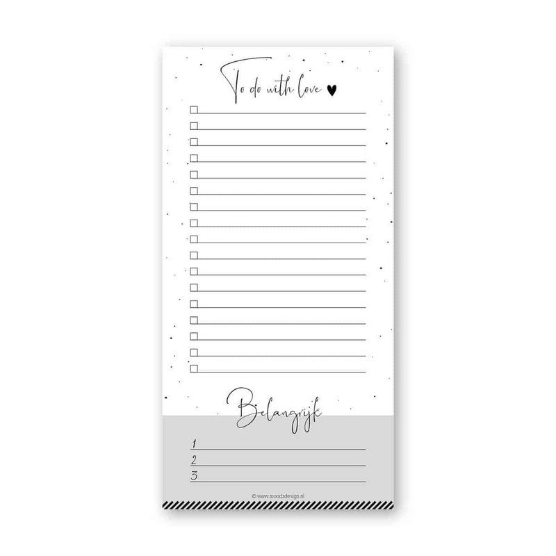 To do notitieblok
