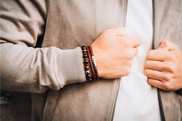 Læderarmbånd 12mm - Civilis kollektion