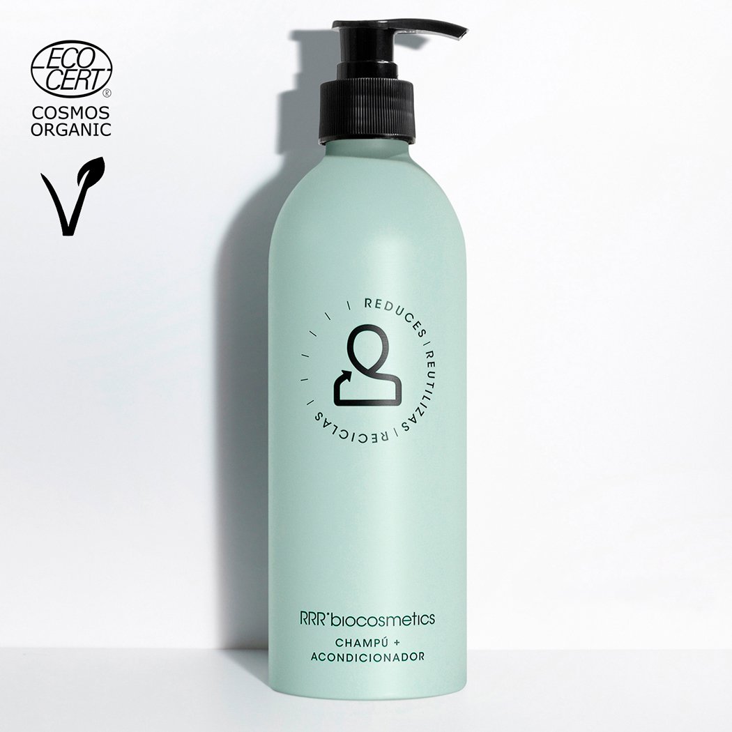 Organiczny szampon + odżywka 500 ml z dozownikiem