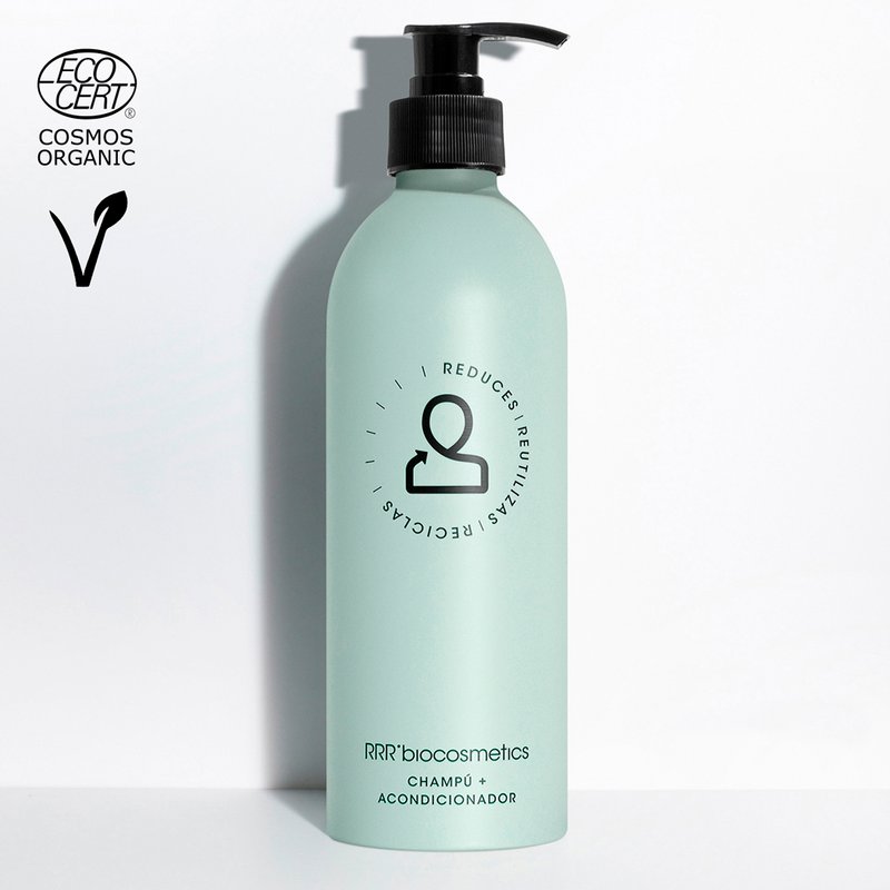 Organic Shampoo + Conditioner 500 ml with dispenser