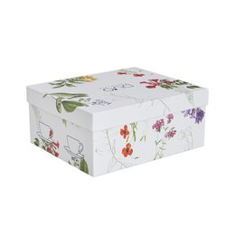 DUO FLOWERS Set of 2 Cups & Saucers 270ml, COLORS OF NATURE, giftbox