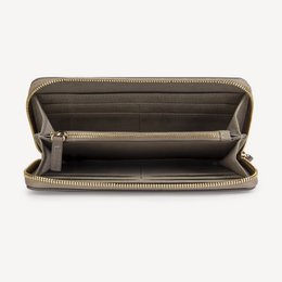 Vegan Apple Skin Wallet - Taupe