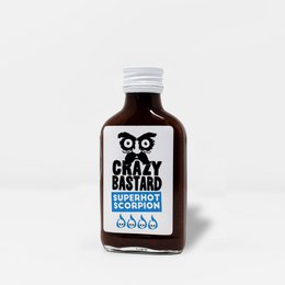 Salsa piccante Crazy Bastard (3x 100 ml Superhot)