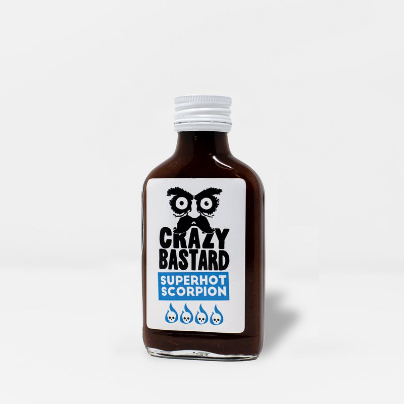 Salsa piccante Crazy Bastard (3x 100 ml Superhot)
