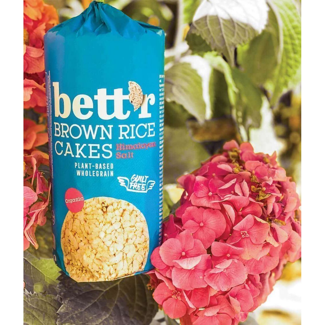 Brown Rice Cakes Himalayan Salt, organic, Bett'r, 120g
