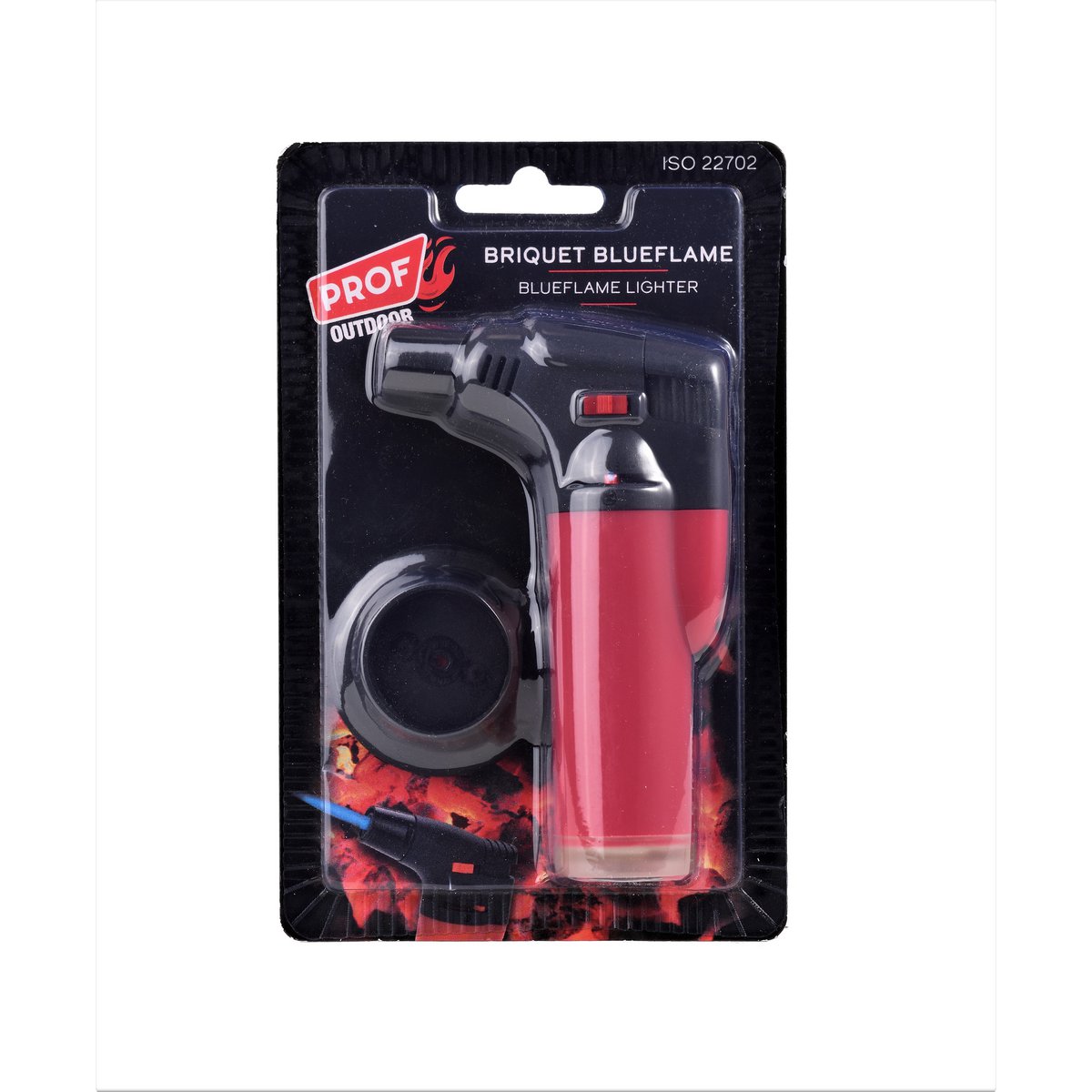 Mini-Taschenlampe mit blauer Flamme