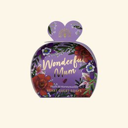 ENGELSK SÆBE C° 3x20g - Wonderful Mum - Blomme & Kaprifolier