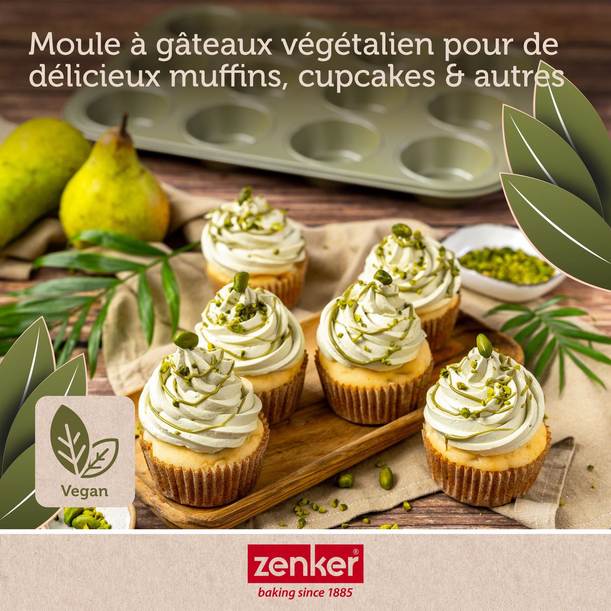 Zenker Green Vision Muffinpan met 12 holtes