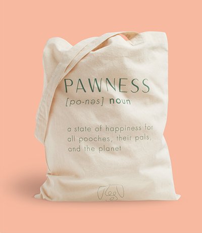 Organic cotton shopper