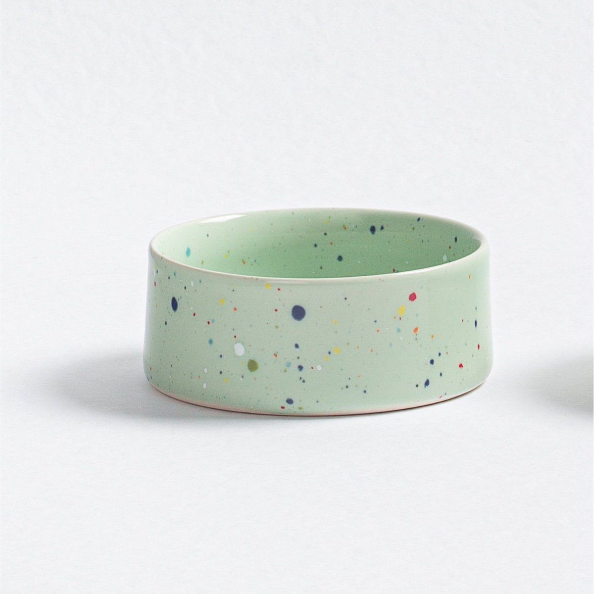 New Party Pet Bowl 14cm Set 2 Green