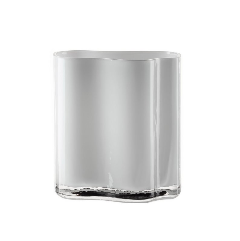 New modern design vase inspired by CORAL and Aalto, middle size, COR20WH