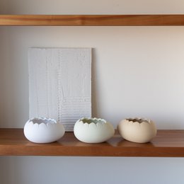 Uovo di Pasqua in ceramica
