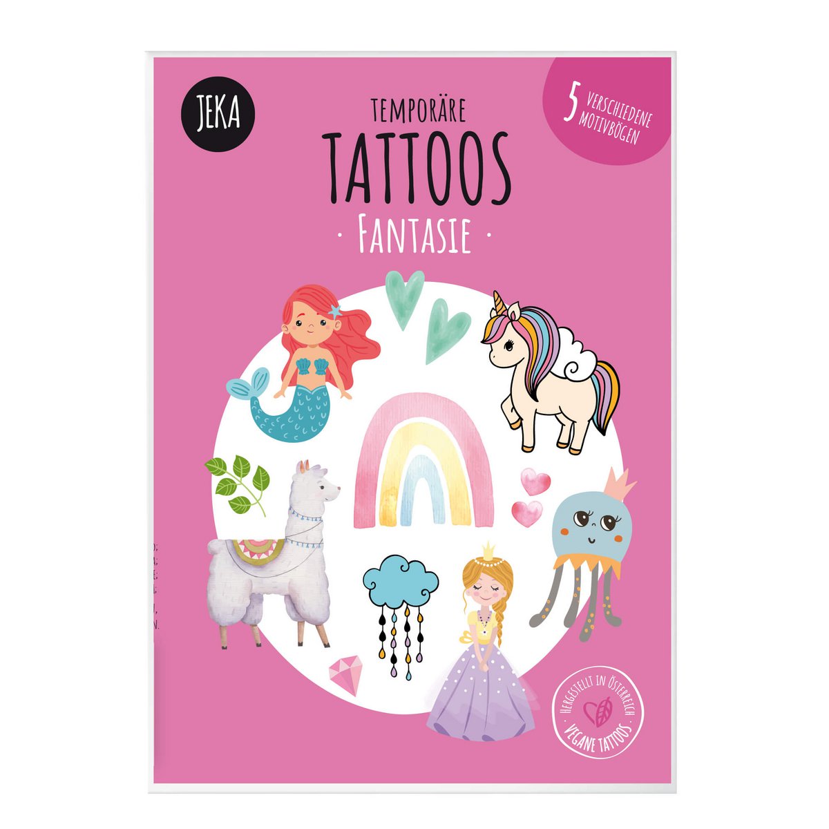 Children's tattoos - motif "Fantasy"