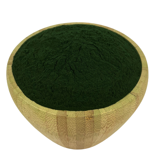 Bio-Spirulina-Pulver in loser Schüttung