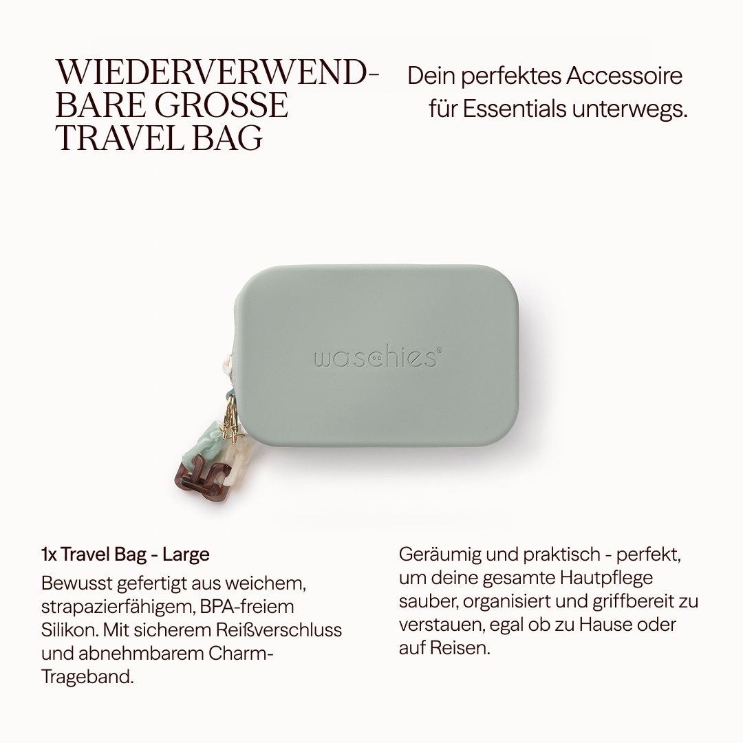 Bolsa Cosmética Reutilizable - Grande