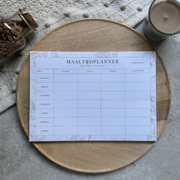 Maaltijdplanner A4