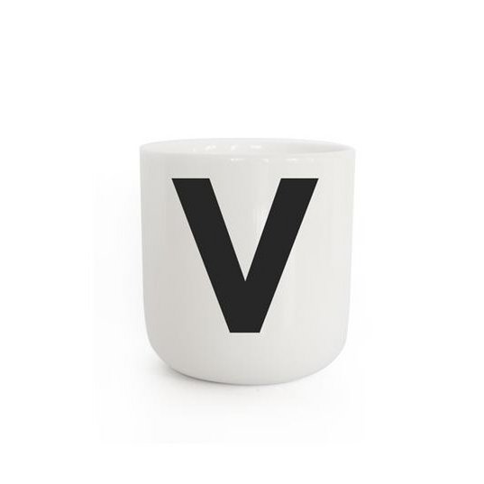 Klassischer Buchstabe - V (Becher)