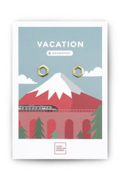 Stud earrings VACATION