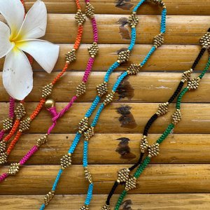 handgemaakte Dokra ketting "Summerlove"