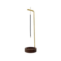 en solskinsdag hængende røgelsesholder guld - røgelsesholder - træ - guld - messing