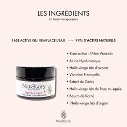 CRÈME CONTOUR DES YEUX HYDR'ÂGE  30 ml Bio