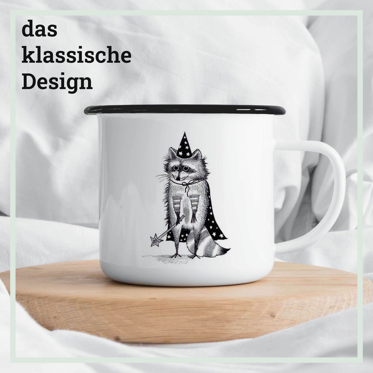 Enamel cup – magic bear