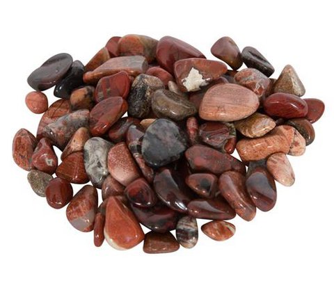Mohn Jaspis Trommelsteine 250gr
