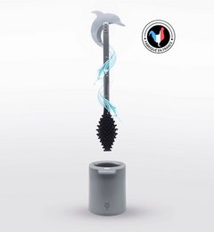 bbb La Brosse WC Bio-sourcées Et Recyclées Gris Dauphin
