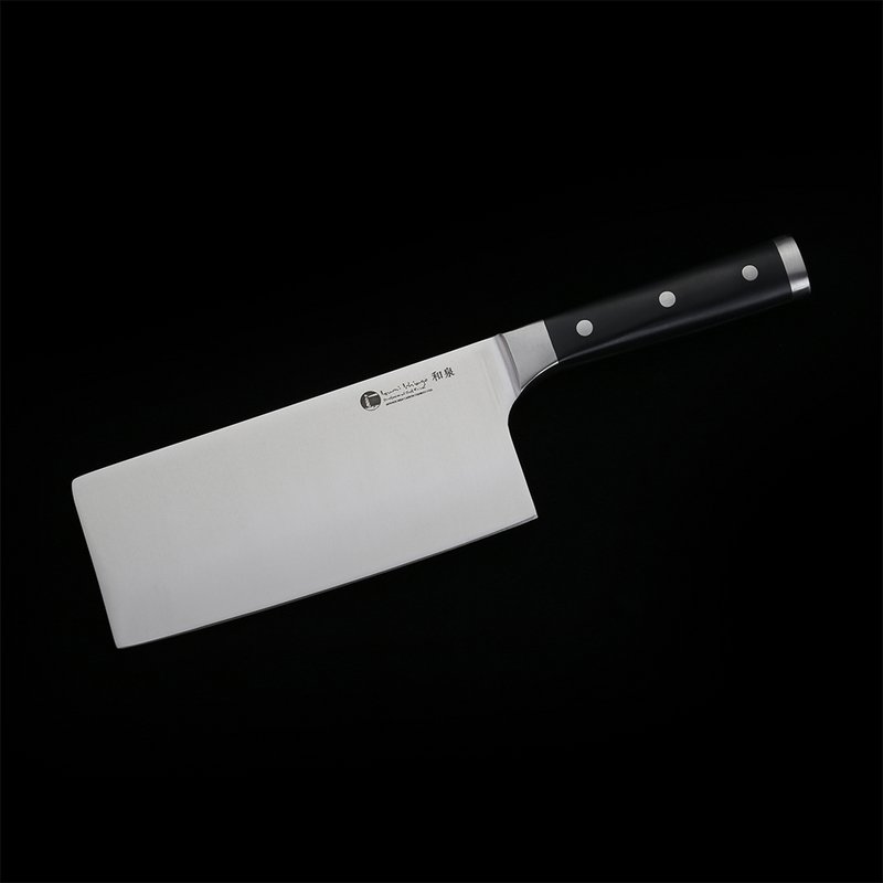 IZUMI ICHIAGO tasak tasak i toporek ziołowy, rękojeść Tecaran, "Professional Chef's Knife"