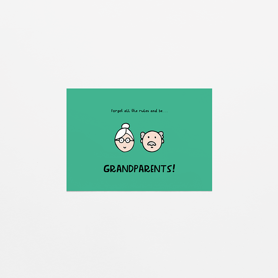 wenskaart - Grandparents
