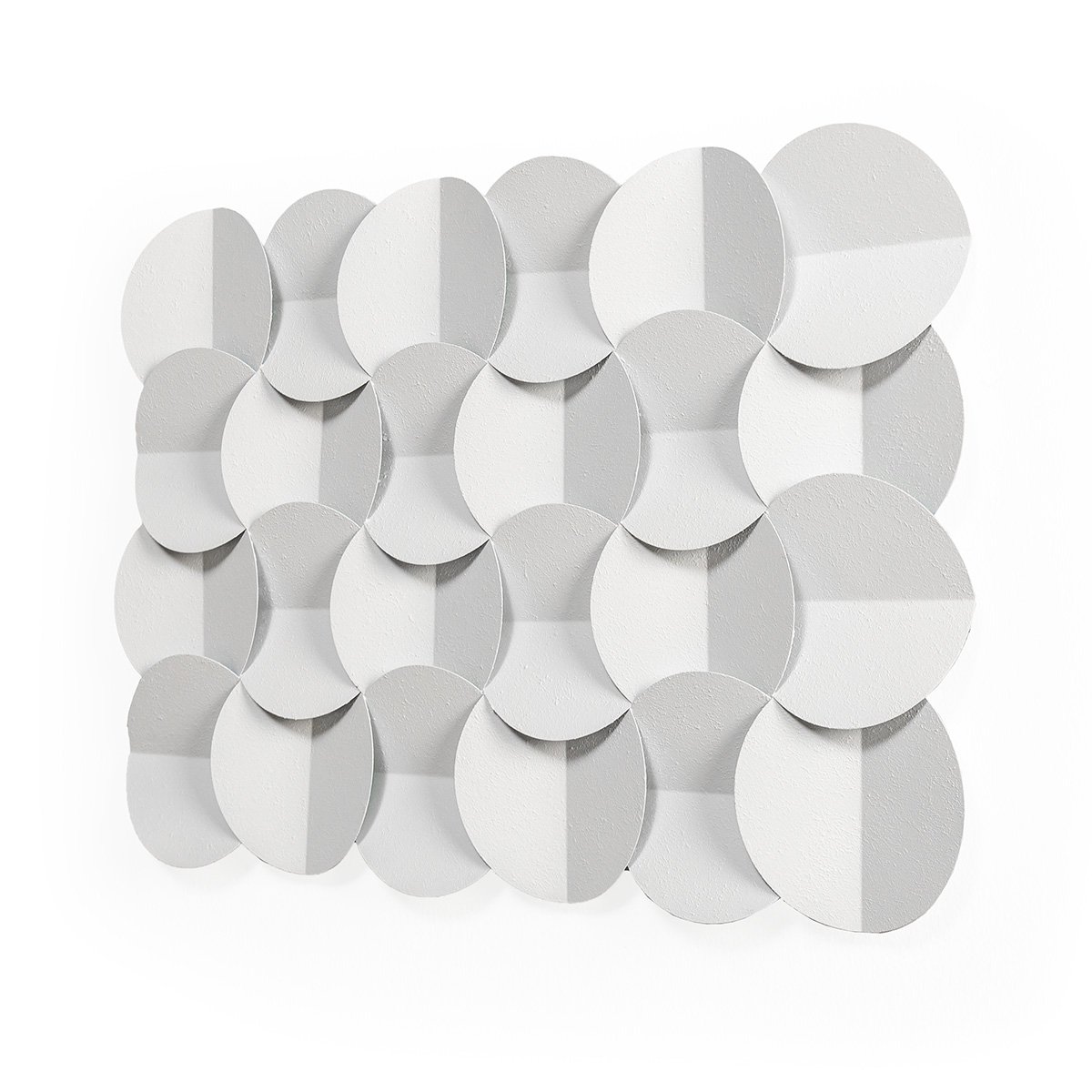 SKULPTUR 72X3X49 HVID METAL TH1334800
