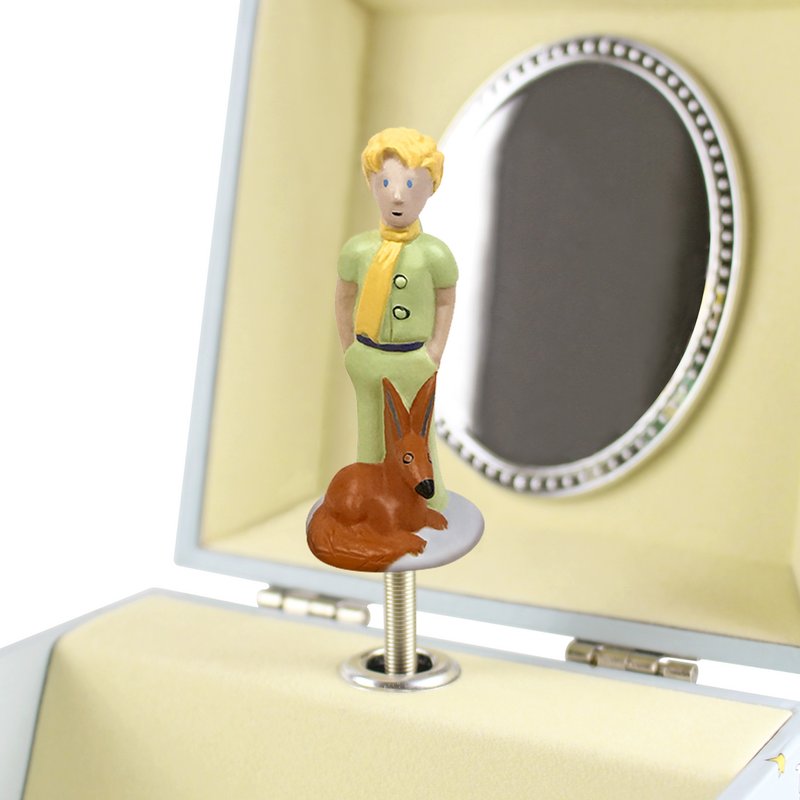 Coffret Musique Cube Phosphorescent Le Petit Prince et mouton