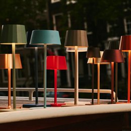 Milou Gold Rechargeable Table Lamp